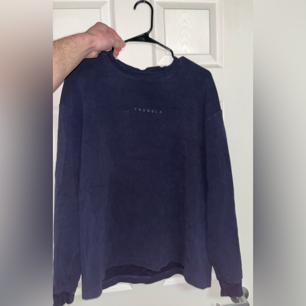 YoungLA Cloud Foam Pullover (Navy)